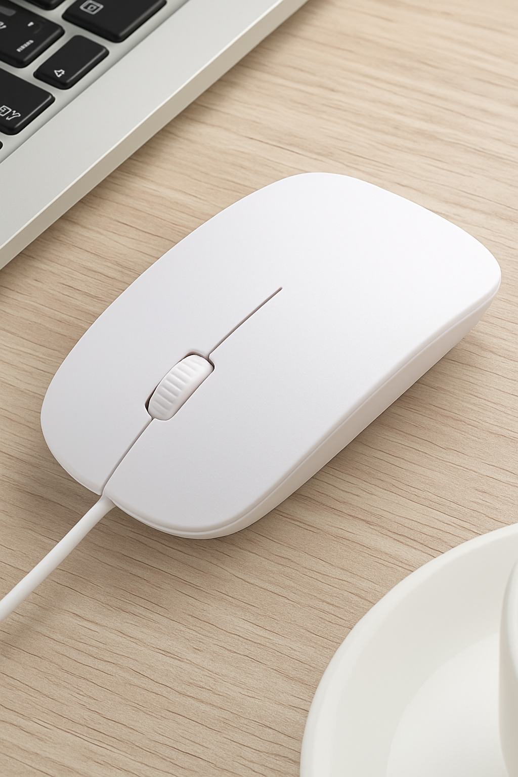 Souris Filaire 2.4 GHz Ultra-Mince – Confort et Précision au Quotidien