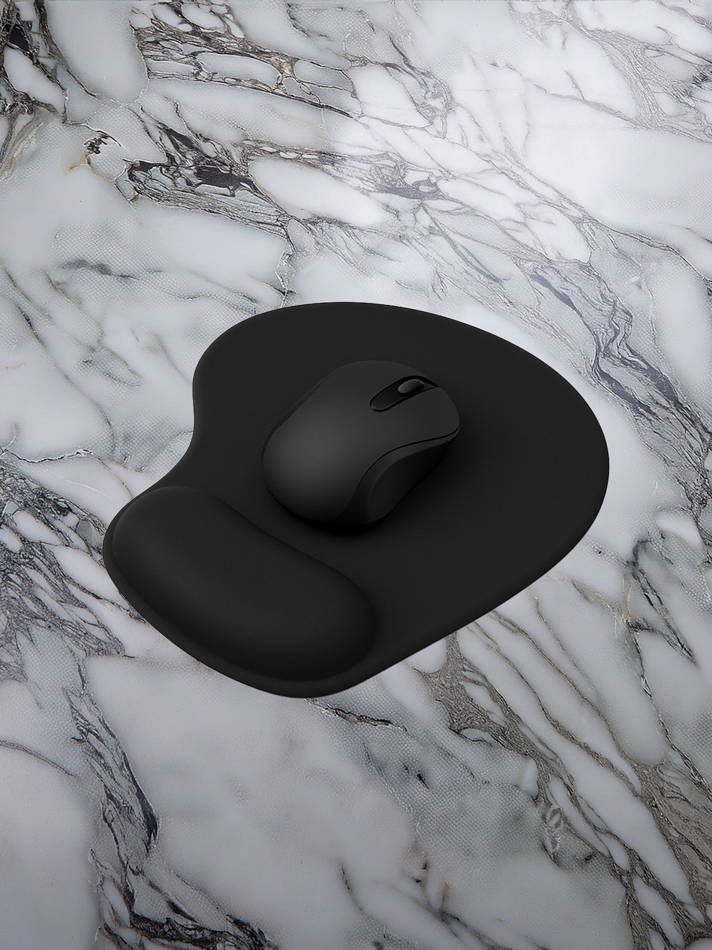 Tapis de souris ergonomique avec repose-poignet – antidérapant