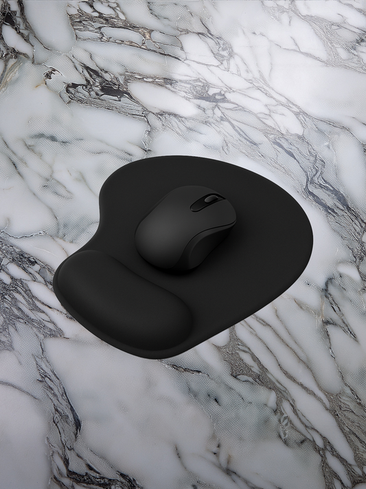 Tapis de souris ergonomique avec repose-poignet – antidérapant